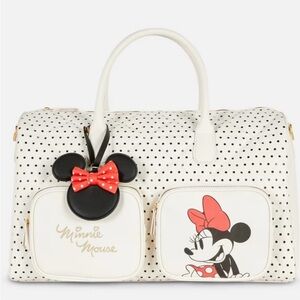 Disney's Minnie Mouse Dot Weekender Bag